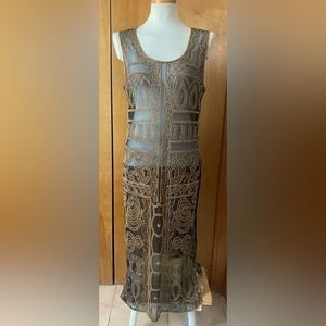 Gorgeous 1920s flapper style beaded dress, excellent condition
